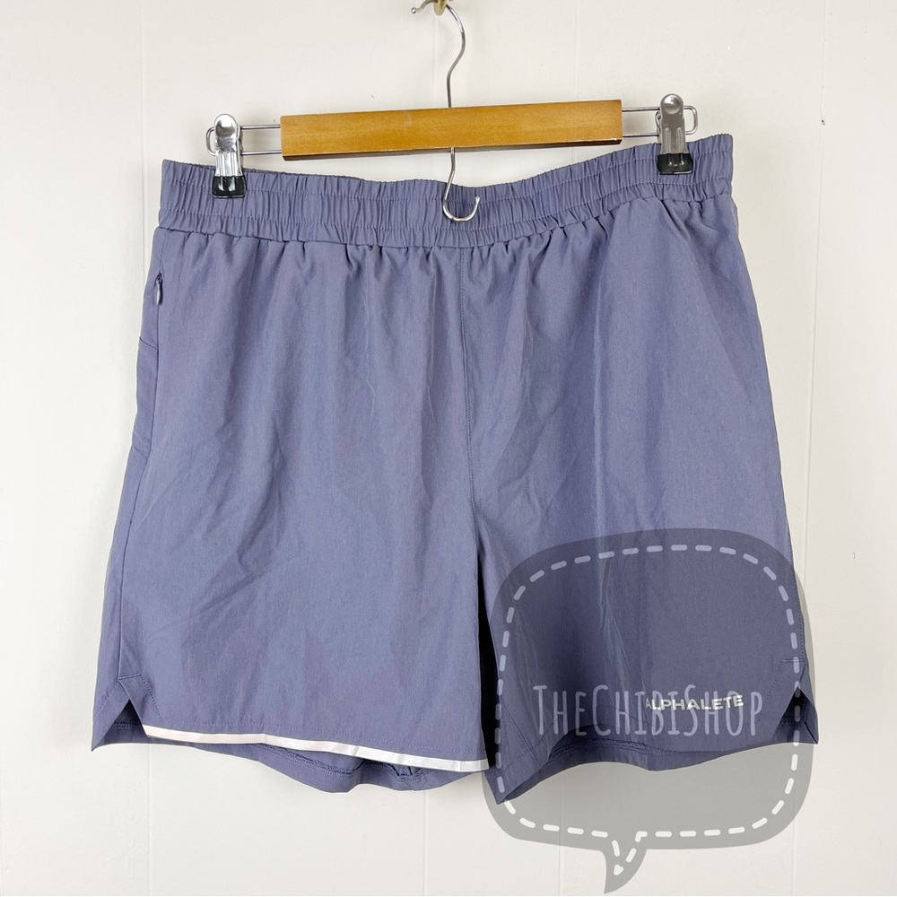 Alphalete Reflection Hem Shorts sz Large